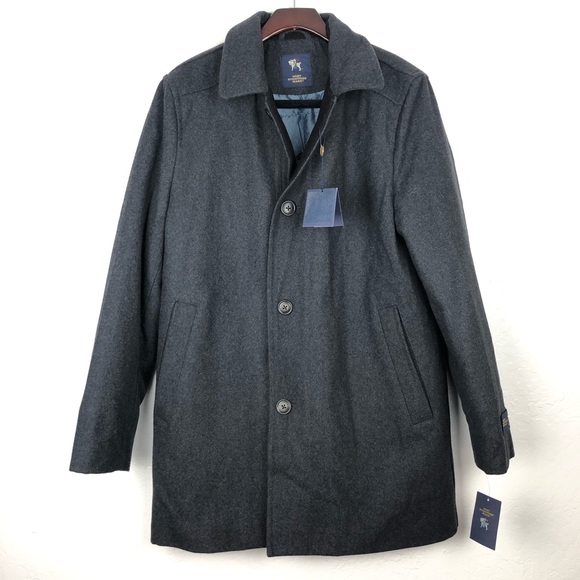 Hart Schaffner Marx Barcelona Wool Blend Coat XL